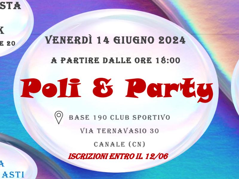 Poli & Party - Serata di sport e divertimento